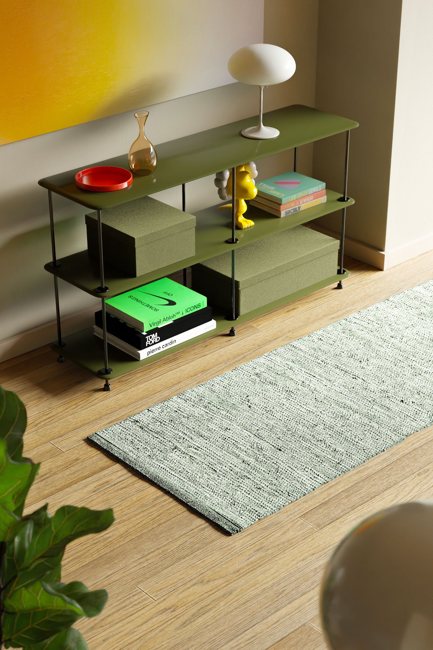 Bomullsmatta, blåbär