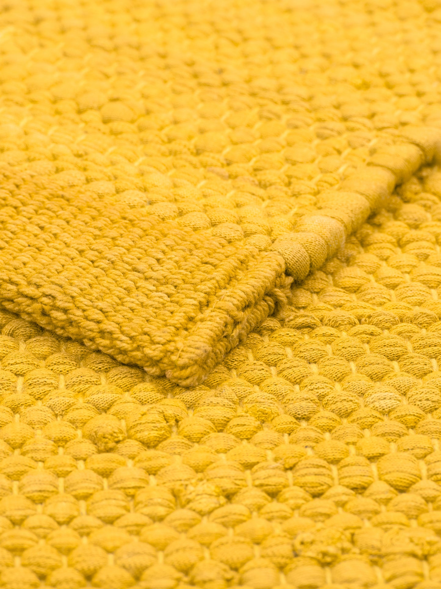 Cotton Rug, Raincoat Yellow